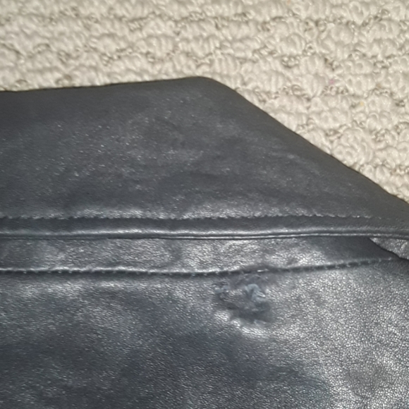 NWT:7 FOR ALL MANKIND GENUINE LEATHER JACKET SZ:SM - Picture 4 of 4